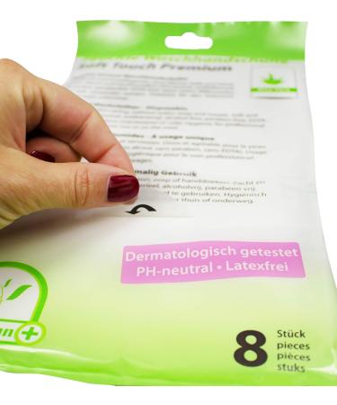 Medi-Inn+ Wet Disposable Wash Gloves | Soft Touch Aloe Vera Washcloths | 96 Premium Disposable Gloves for Gentle Cleaning - Buy Online on GoSupps.com