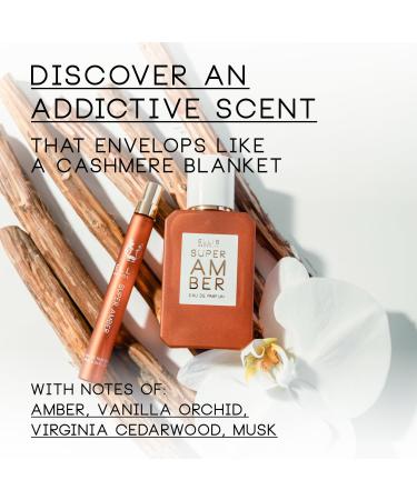 Ellis Brooklyn SUPER AMBER Eau De Parfum - Woodsy Musk Perfume For Women with Amber Vanilla Cedarwood & Musk Vegan Perfume Made In The USA SUPER AMBER 0.33 Fl Oz (Pack of 1) - Buy Online on GoSupps.com
