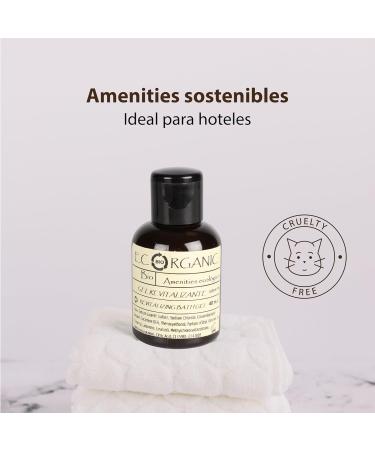  MAXIMA AMENITIES Ecoorganic Pack of 24 Energizing Shower Gel Bottles 40ml - Sustainable Amenities for Hotels - Shower Gel - Body Wash - Buy Online on GoSupps.com
