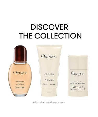 Calvin Klein Obsession for Men Eau de Toilette Spray - 2.5 Fl Oz - Buy Online on GoSupps.com