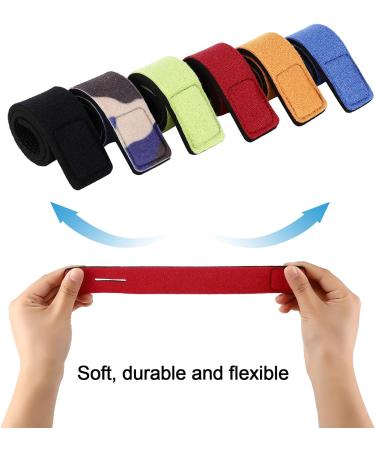 Royouzi 12-Piece Fishing Rod Straps Adjustable Velcro Tapes in 6 Colors for Fishing Rods Badminton Rackets & Golf Clubs | Durable & Secure Climbing Closure - Buy Online on GoSupps.com