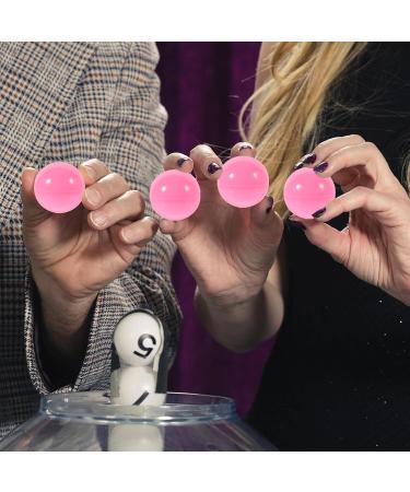 Alipis 50 Pieces Round Pink Capsules - 4cm Empty Lottery Bingo Marking Balls for Party Gifts - Buy Online on GoSupps.com