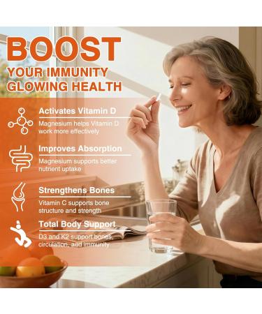 ZEBORA 6-in-1 Upgraded Vitamin D3 K2 Supplement Vitamin D3 5000IU + Vitamin K2 MK7 100mcg for Bone & Immune Support Efficient Absorption Non-GMO 120 Capsules 120 Count (Pack of 1) - Buy Online on GoSupps.com