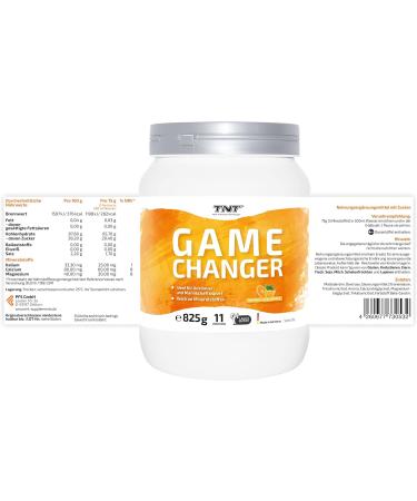 TNT GAME CHANGER (825G) - Vegan Isotonic Electrolyte Drink with Calcium Magnesium & Potassium - Orange Flavor - Vitamins & Minerals for Ultimate Hydration - Buy Online on GoSupps.com