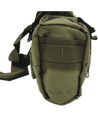 FAMI Tactical Waist Pack Small Sling Hand Carry Bag - Green - Buy Online on GoSupps.com