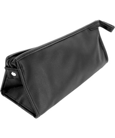 Hair Dryer Bag Travel Hair Dryer Storage Bag PU Leather Waterproof Dustproof Carry Storage Bag with Hanging Hook Hair Dryer Curling Iron Straightener Brush (Black) - Buy Online on GoSupps.com