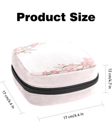 Buy Women's Bonds Storage Bag - Cherry Blossom Portable Period Kit | Stylish Feminine Product Bag for Girls - Buy Online on GoSupps.com