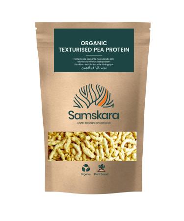 Textured granulated pea protein 55% protein | organic farming ORGANIC | 100% natural | vegan vegetable meat gluten free soy free (1kg)