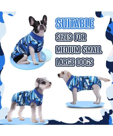 Kuoser Camouflage Dog Body After Surgery - Breathable Post-Op Dog Bodysuit Alternative to Protective Collar for XS Male/Female Dogs - Buy Online on GoSupps.com