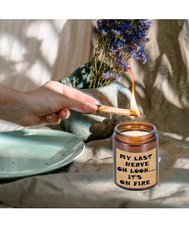 Soy Wax Lavender Scented Candle Gift for Women - Handmade Aromatherapy Candle - 200g, 50 Hours Long Lasting - Perfect Gift for Mum or Friend - Buy Online on GoSupps.com