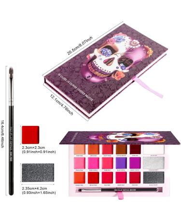 Make Up Lipsticks Lipstick Palette For Women - Makeup Chalent For Women 18 Colors Moisturizing Durable Girlfriend Costume Cosmetic Soft Texture Creamy For Women - Buy Online on GoSupps.com