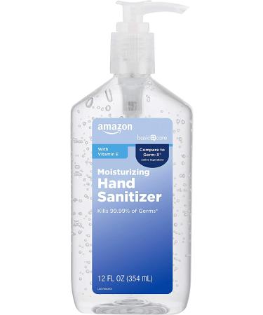 Amazon Basic Care Original Hand Sanitizer 62% - 12oz (Pack of 6) - Buy Online on GoSupps.com