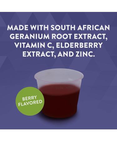 Nature's Way Sambucus Relief Kid's Cough Syrup - African Geranium, Elderberry, Vitamin C & Zinc 8 Oz - Buy Online on GoSupps.com