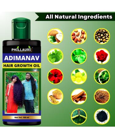Buy Adivasi Herbal Hair Oil - Ayurvedic Hair Care for Growth & Shine | International Shipping Available - Buy Online on GoSupps.com