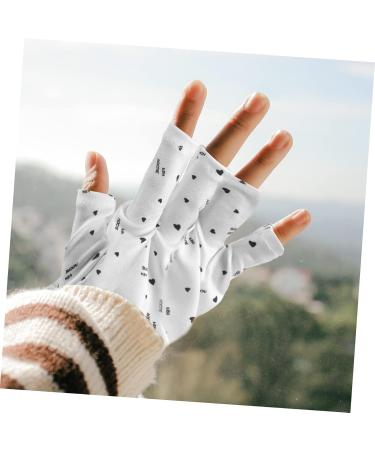 POPETPOP 2 Pairs Nail Gloves Uv Gloves Manicure Gloves Nail Gel Manicure Dryer Gloves Gel Nail Lamp Gloves Manicure Accessories Nail Art Tools Anti-black Light Miss Polyester 24x13cm - Buy Online on GoSupps.com