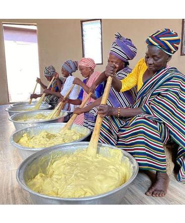 Organic African Shea Butter from Ghana - Raw Unrefined 16 oz | 100% Pure Natural Moisturizer for Body Face & Hair | Ideal for DIY Lotion Cream Lip Balm Soap - Buy Online on GoSupps.com