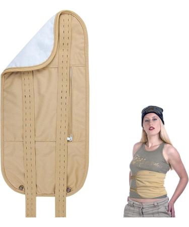 Castor Oil Pack Wrap - Waist & Neck Body Care Pack Wrap Elastic Strap Reusable Anti Oil Leak Oils Wrap Pack for Liver Health & Less Stress Pochy - Buy Online on GoSupps.com