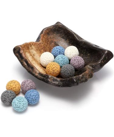12pcs Ball Lava Beads Lava Stone Essential Oil Aromatherapy Diffuser - Buy Online on GoSupps.com