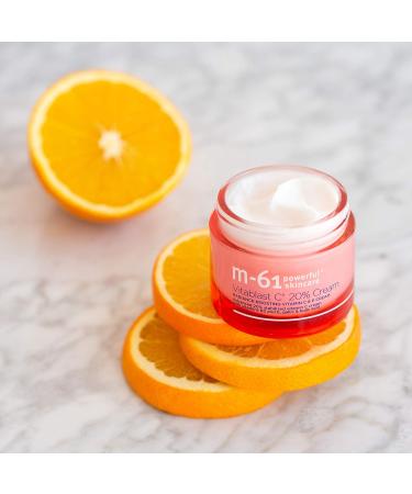 M-61 Vitablast C 20% Cream - Radiance-boosting Vitamin C with B3, E, Gallic & Kojic Acid - Buy Online on GoSupps.com