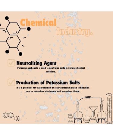 Potassium Carbonate (E501) - 1kg (2.2lb) - Buy Online on GoSupps.com