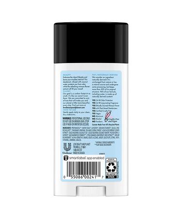 Love Beauty and Planet Refreshing Deodorant Coconut Water & Mimosa Flower 2.95 oz (83.5 g) - Buy Online on GoSupps.com