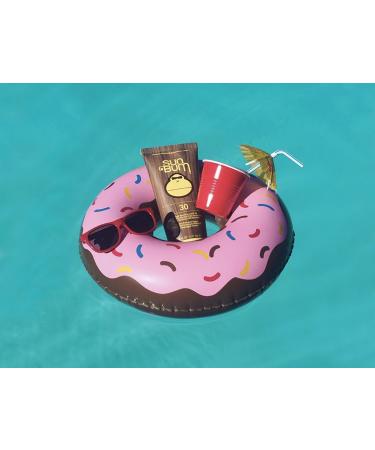 Sun Bum Original SPF 30 Moisturizing Sunscreen Lotion | Vegan and Broad Spectrum UVA/UVB Sunscreen with Vitamin E | 177 ml white - Buy Online on GoSupps.com