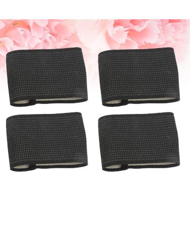 2 Pair Gel Insoles for Fallen Arches - Plantar Support Foot Inserts & Arch Wrap Sleeves - Comfort & Pain Relief - Black - Buy Online on GoSupps.com