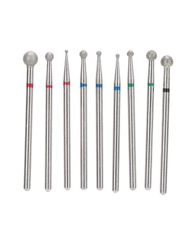 9 pieces nail drill professional Schmirgel drill set for nails Schmirgel nail polish grinding grinding head manicure milling milling tools for home use