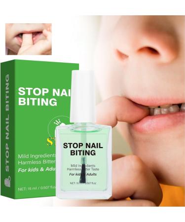 Puwaiio Stop Biting Nails Adults Thumb Sucking Prevention Liquid 15ml Long Lasting Anti Nail Biting Solution for Daily Home Travel - Buy Online on GoSupps.com