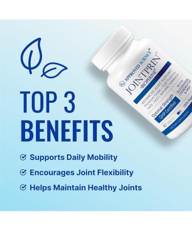 Approved Science Jointprin - Joint Support Supplement - Glucosamine, MSM, Chondroitin, Turmeric, Boswellia, BioPerine - 1 Month Supply 90 Count (Pack of 1) - Buy Online on GoSupps.com