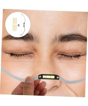 Hemoton 2pcs Bow Eyebrow Ruler Eyebrow Level Tool Eyebrow Level Ruler Eyebrow Stencil Ruler Draw a Line Set - Buy Online on GoSupps.com