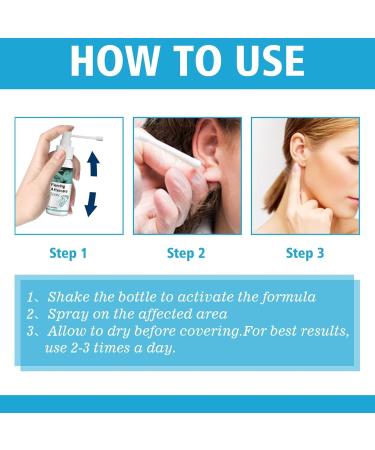 Piercing Aftercare Spray Piercing Aftercare Spray Solution To Shrink Piercing Bumps Suitable For Ears Nose Tongue Navel Piercings Cleansing Treatm Ent Soothing Mist 30ml - Buy Online on GoSupps.com