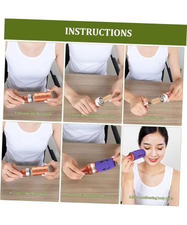 Ultechnovo Moxibusitition Wrist Reliever - Moxa Stick Holder & Chinese Style Face Massage Tool - 15x4.5cm Multiple Colors Available - Buy Online on GoSupps.com