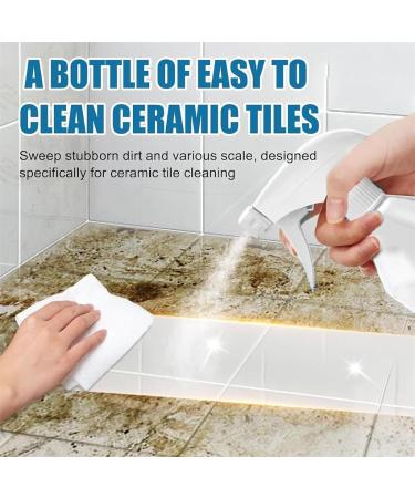 Jue Fish Tile Cleaner Tile Grout Cleaner Sprayer Powerful Tile Cleaner Sprayer for Cleaning Tiles and Joints (2Pcs) - Buy Online on GoSupps.com