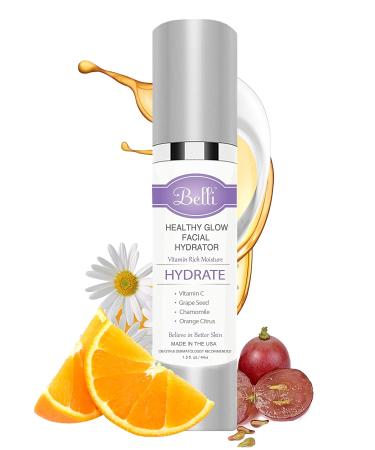 Belli Healthy Glow Facial Hydrator and Moisturizer - Facial Moisturizer - Vitamin C Face Cream for Oily  Dry  Sensitive Skin - Pregnancy Safe  Non Toxic  1.5 Fl Oz (Pack of 1) - Buy Online on GoSupps.com