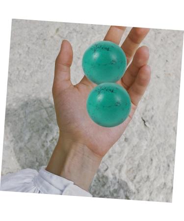 Frcolor 6 Stk Turquoise Handball Baoding Balls - Wooden Spherical Fitness and Relaxation Gifts for Hand Health - Buy Online on GoSupps.com
