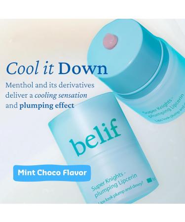 belif Super Knights Lipcerin - Plumping Lip Butter Balm with Hyaluronic Acid & Vitamin C | Hydrating Korean Lip Care for Teens & Women | Smooths Texture & Strengthens Barrier | Ideal Gift - Buy Online on GoSupps.com