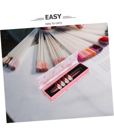 HONMEET Box Nail Box Set Fake Nails Press on Nail Storage Organizer Fake Nail Holder Press on Nail Organizer Nail Storage Holder Press on Nail Container Organizer for Press on Nail Paper - Buy Online on GoSupps.com