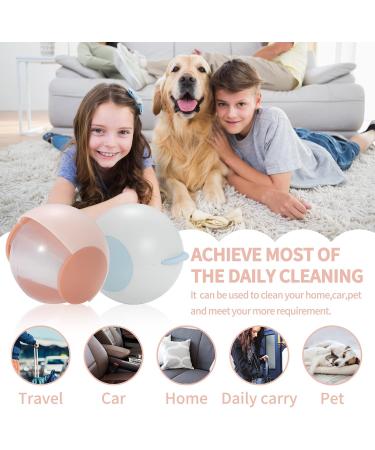 Reusable Lint Roller Hair Remover Ball - Travel Tool for Pet Hair Fur & Dust - Ideal for Clothes Furniture & Carpets - Blue - Buy Online on GoSupps.com
