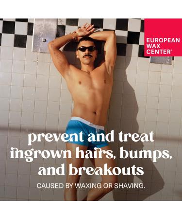 European Wax Center Bikini Area Ingrown Hair Serum 1.7 oz | Exfoliant AHA for Razor Bumps & Burn | Moisturizing Post-Wax Skin Care - Buy Online on GoSupps.com