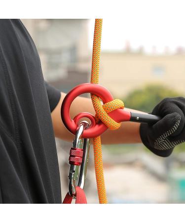 AOKWIT 9 Rescue Figure  Upgrade 8 Descender Climbing Gear Downhill Equipment Easy Operation Rigging Plate Aluminum Alloy Rigging Plate for Rock Climbing Belaying and Rappeling Device Red - Buy Online on GoSupps.com