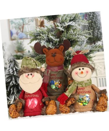 Healvian Clear Bags for Favors Christmas Favors Bag Elk Patterned Storage Organizer Decorations Mini - Buy Online on GoSupps.com