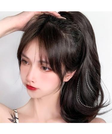 LALAFINA Curly Ponytail Wig When Darkness Loves Us Fake Hairpiece Safe to Use Curly Human Hair Wig Curly Wig Curly Hair Wig Wavy Wig Fake Ponytail Wavy Extensions Curls - Buy Online on GoSupps.com