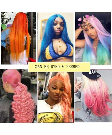 613 Blonde Brazilian Straight Human Hair Bundles with Closure - 18/22/22 + 14 Inch - Remy Hair Extensions - Can Be Dyed - Buy Online on GoSupps.com