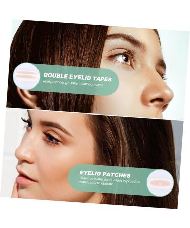 Mikinona Fiber Tools 200 Pairs Double Eyelid Sticker Double Sided Tape Female Eyelid Tapes Cosmetics No Trace Make Up Kit - Buy Online on GoSupps.com