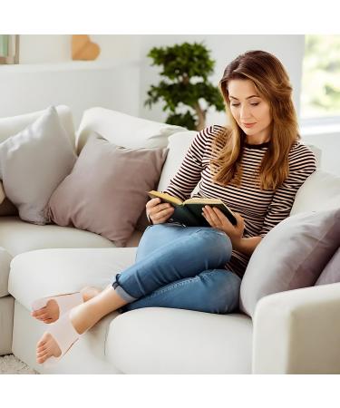 Auliuse Soft Bunion Socks in Shoes Toe Straighteners for Men Women Hallux Valgus Relief Bunion Corrector Big Toes Bent Toes Pain Relief Day Night Time Bunion Relief (M) - Buy Online on GoSupps.com