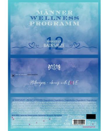 Hallingers Men's Wellness Program - 12 Salz Gift Set with Totes | Perfect Mother's Day & Father's Day Gift | Celebrate New Home & Wellness - Buy Online on GoSupps.com