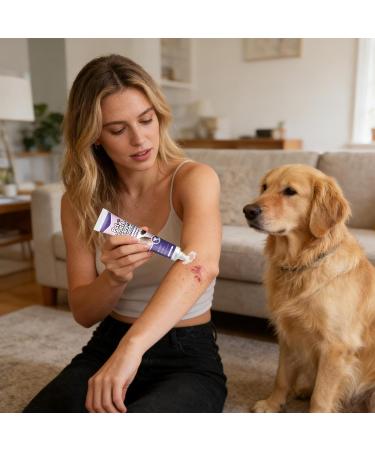 Jingmiger Skin Recovery Cream 20g Non-Greasy Soothing Natural Cream | Repairing Hand Balm for Dog and Cat Scratches | For Women and Teenagers Home Care Travel Camping Day and Night Use - Buy Online on GoSupps.com