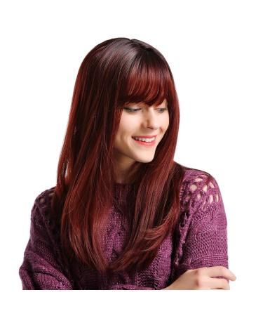 Buy Brazilian Straight Long Hair Wigs for Women - Perfect for Parties & Vintage Styles (50s 60s 70s 80s) - International Shipping Available - Buy Online on GoSupps.com