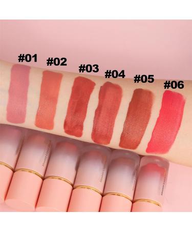 Matte Liquid Blush for Women Add color to your cheeks with this functional smooth-pigmented makeup with smooth cushion - Buy Online on GoSupps.com